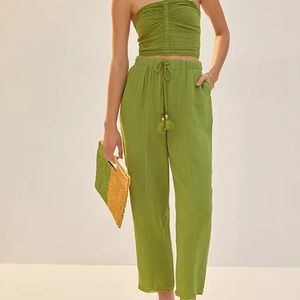 Anthropologie Gauzy Beach Set